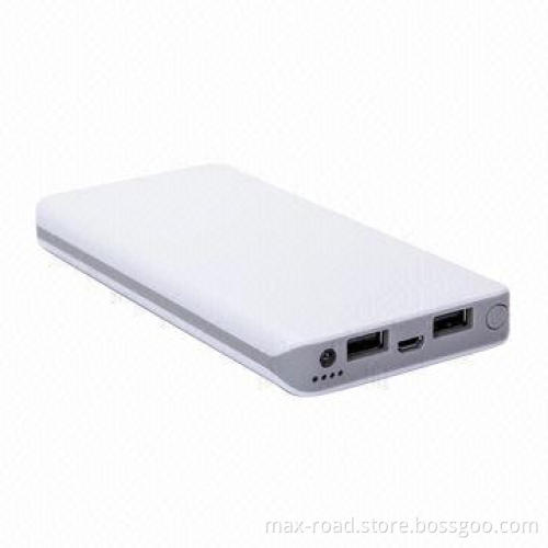 Rechargeable 10,400mAh Power Bank for iPad/iPhone/Samsung/HTC with LED Flashlight
